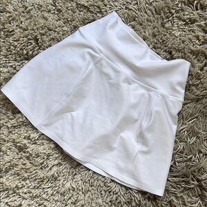 AF - White Athletic Skort